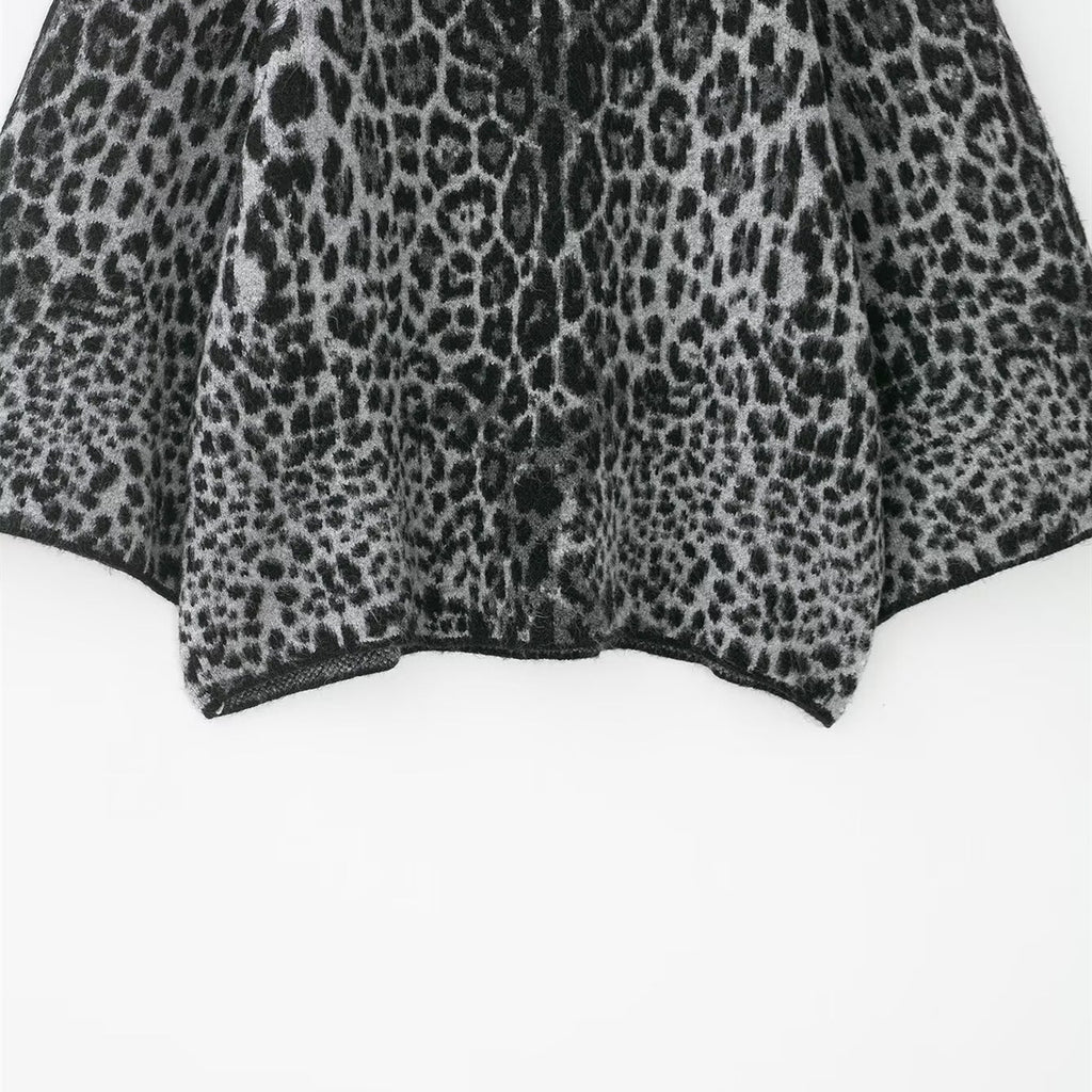 Pull Jacquard Manches Larges