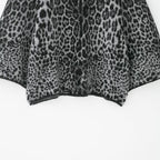 Pull Jacquard Manches Larges