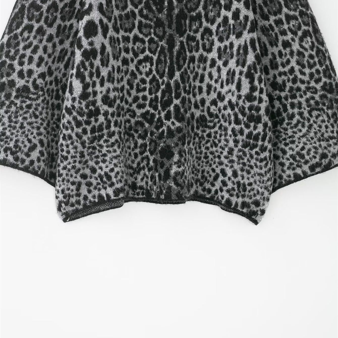 Pull Jacquard Manches Larges