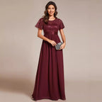Long bead patchwork dress
