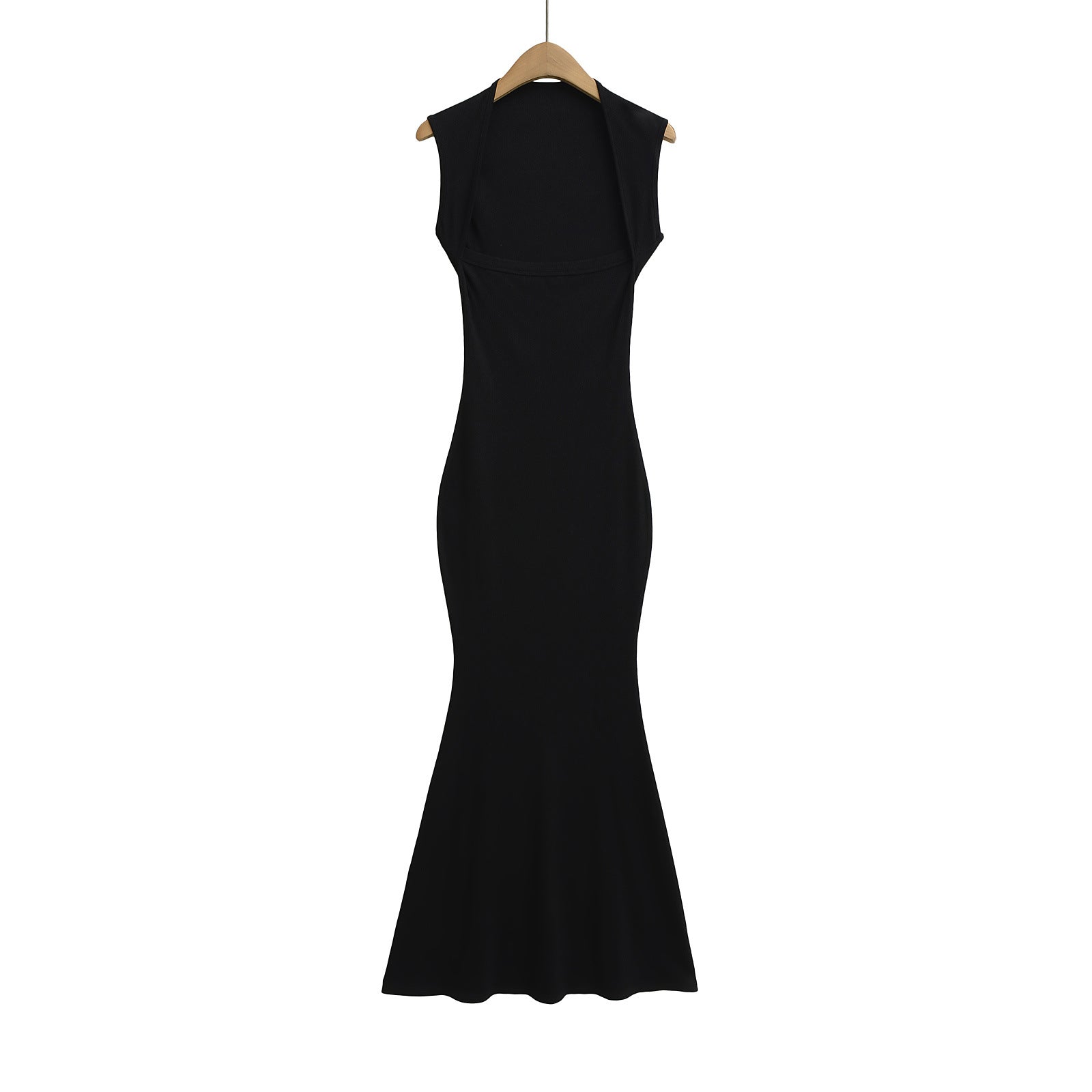 Off-the-Shoulder Halter Dress