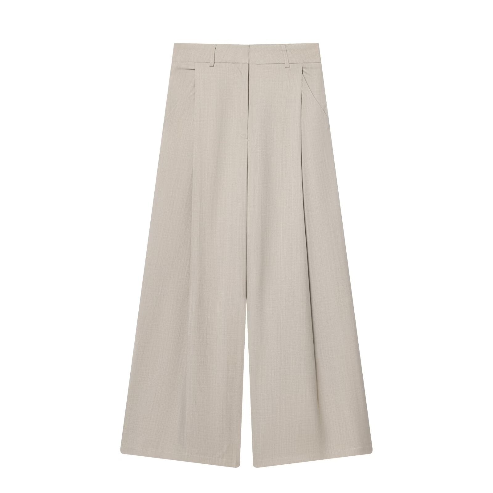Pantalon Large Plissé