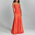 Robe sans manches pour femme
