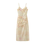 Robe Longue Camisole Imprimée