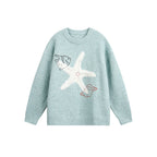 Pull Motif Étoile de Mer