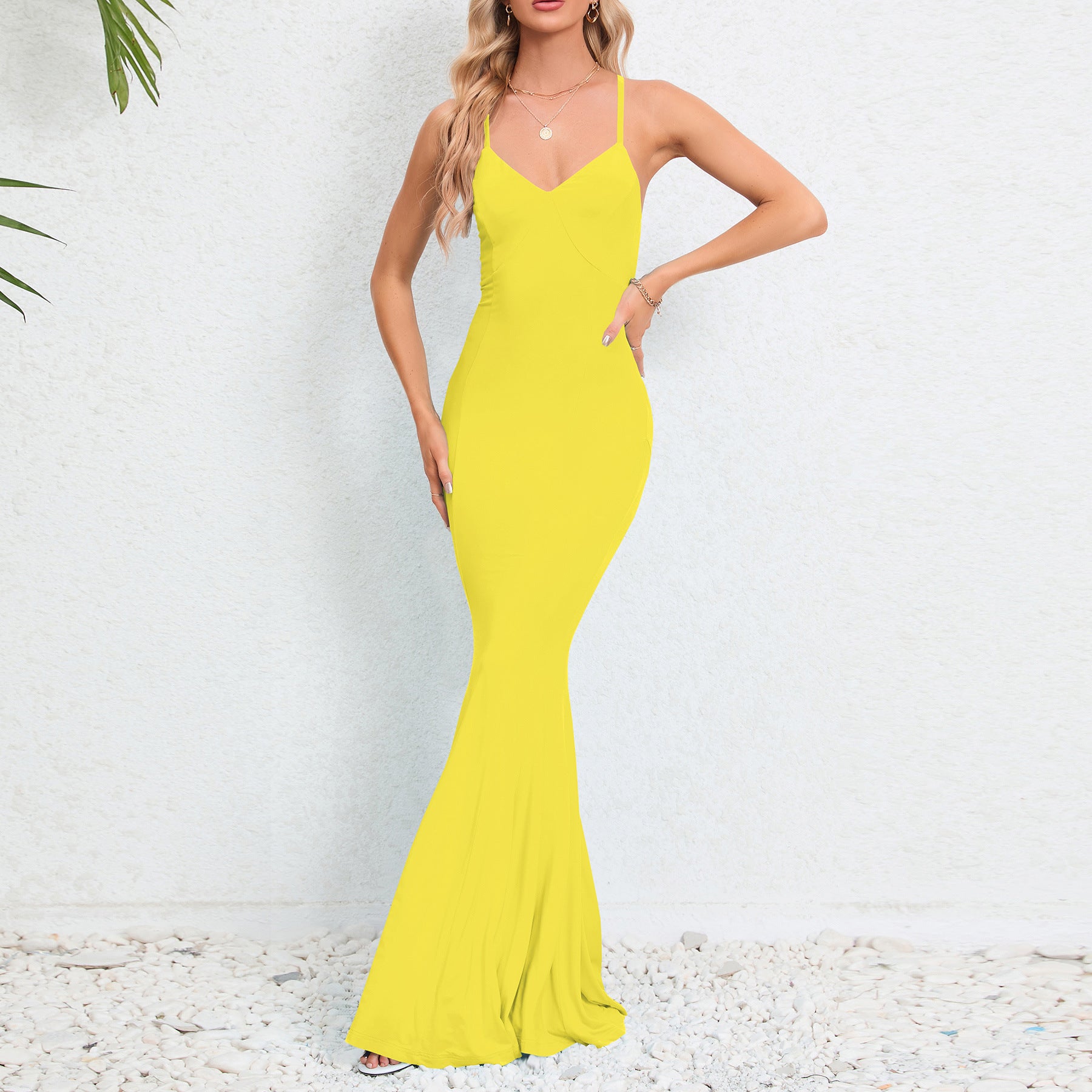 Sexy Fitted Strapless Dress
