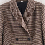 Veste de costume mi-longue style travail