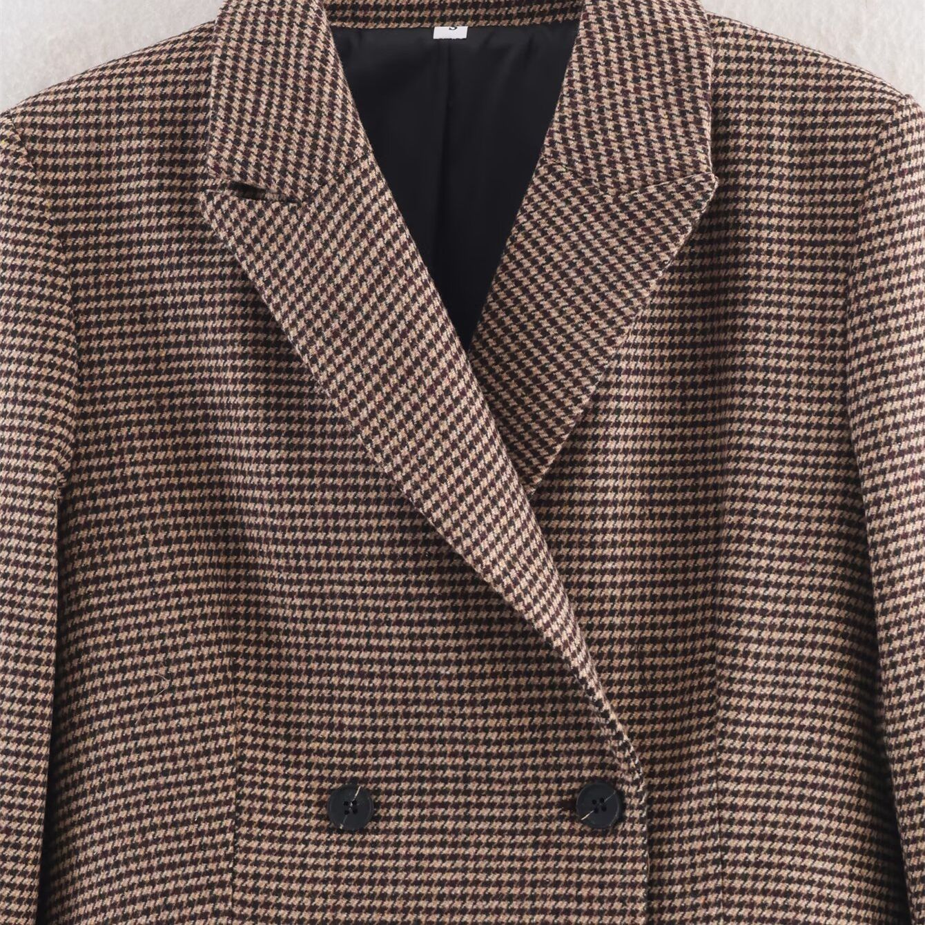 Veste de costume mi-longue style travail