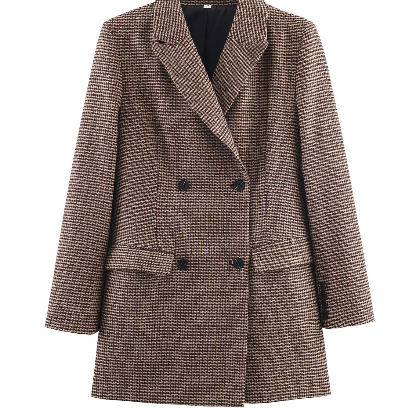 Veste de costume mi-longue style travail