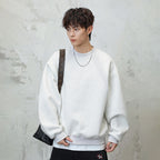 Sweat à Capuche Col Rond Homme