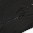 Solid color workwear stand up collar zipper jacket