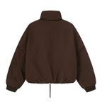 High collar cotton clothing