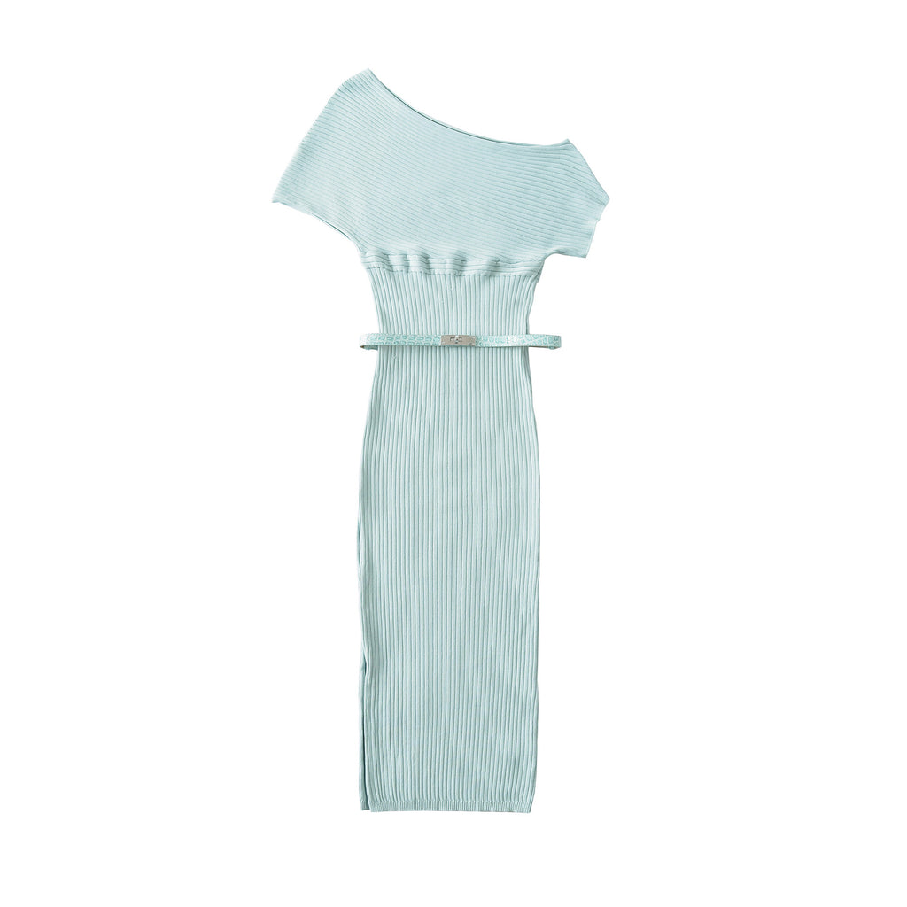 off-shoulder dress