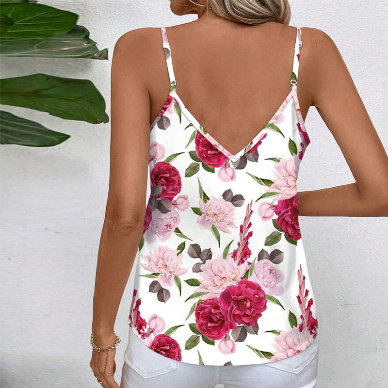 Gilet Fleuri Vacances