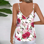Gilet Fleuri Vacances