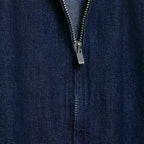 Hanging neck denim dress