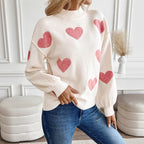 Pull Manches Longues Rose Clair