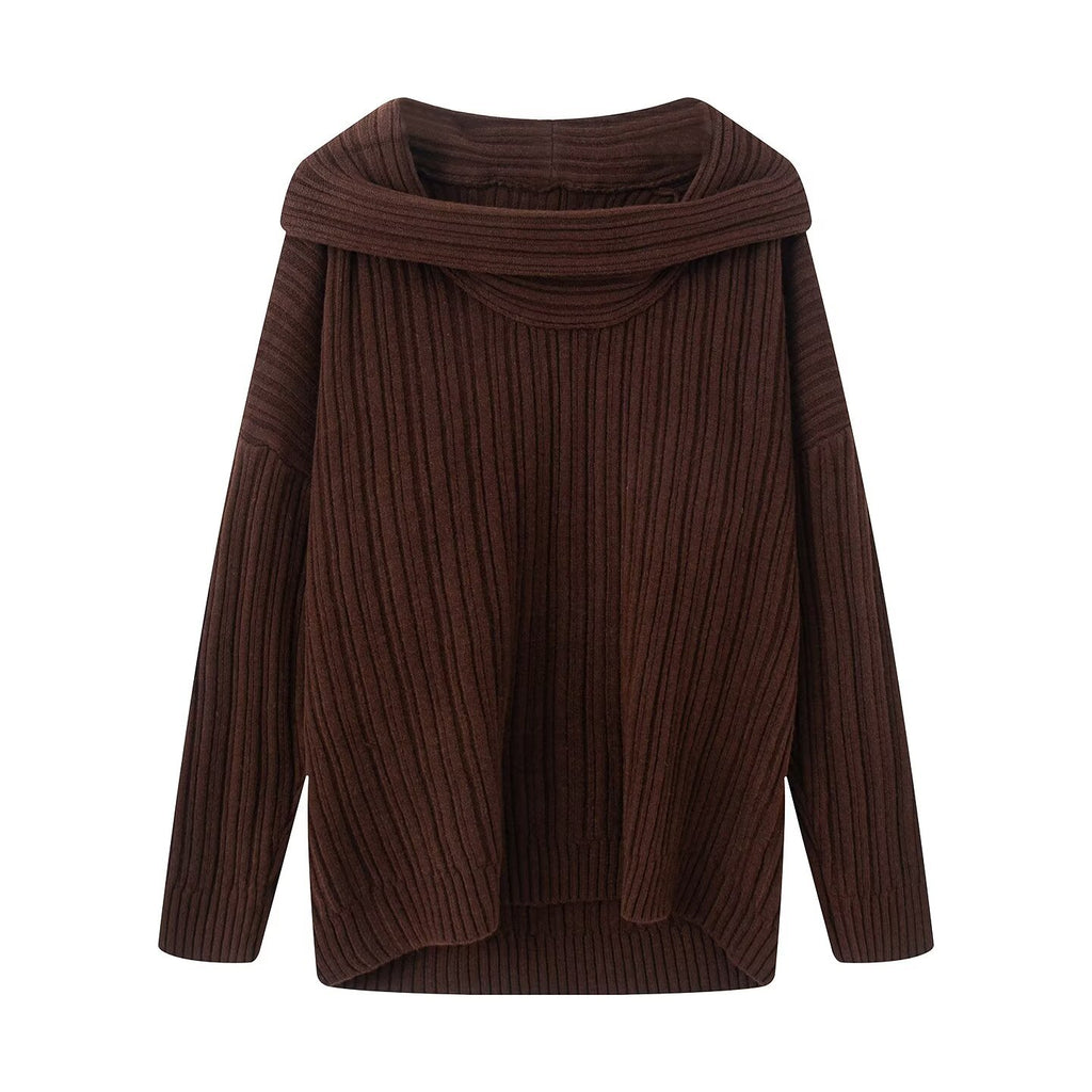 Pull Tricoté Une Épaule