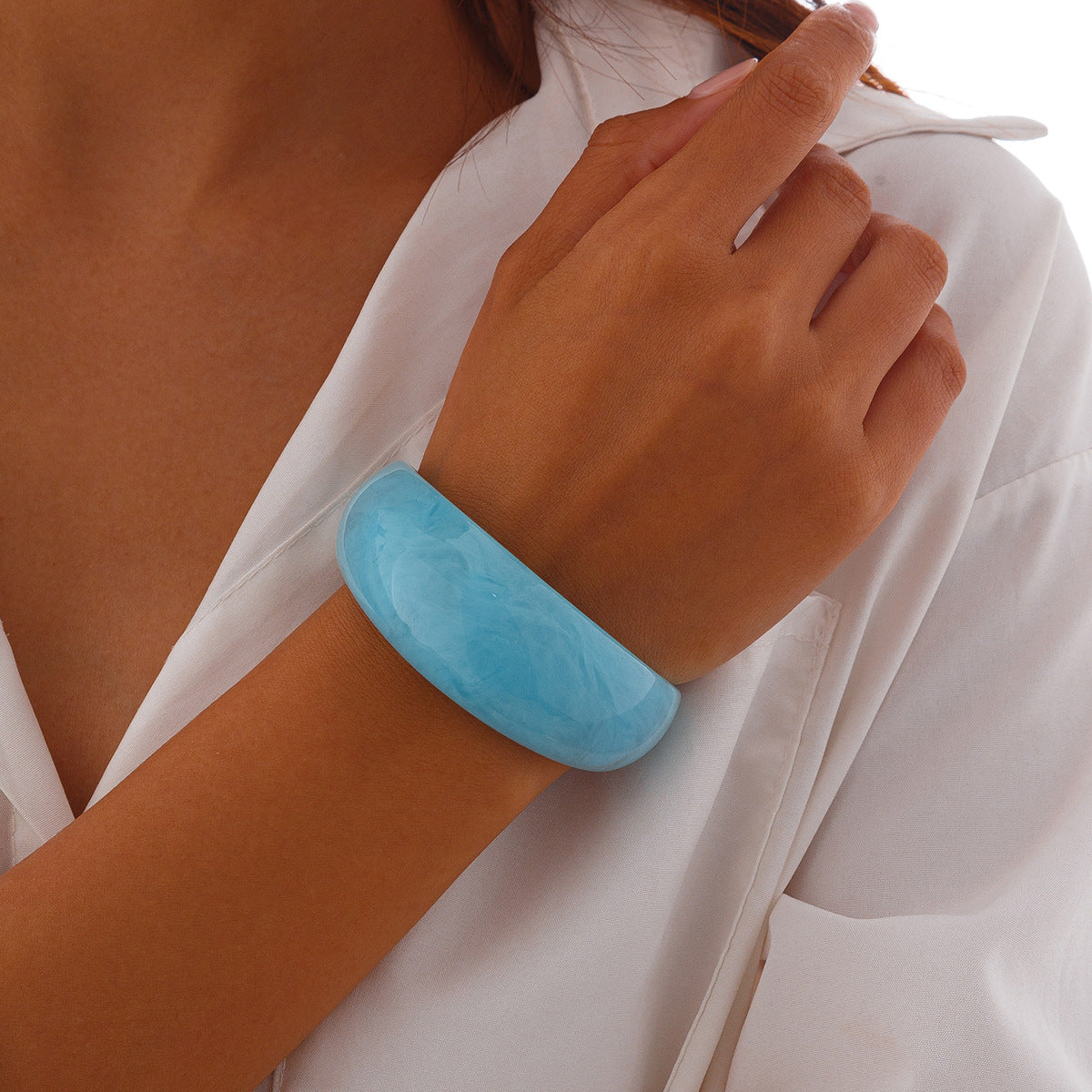 Bracelet Acétate Ondulé