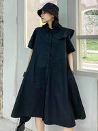 Thin and loose A-line dress