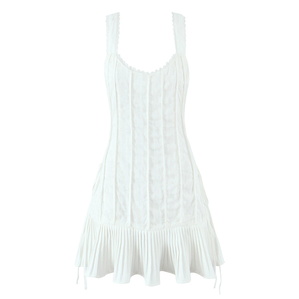 White camisole dress