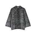 Pull Jacquard Manches Larges