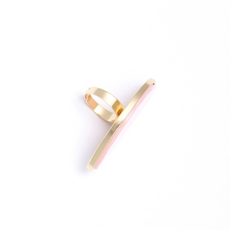 Bague Acétate Ovale