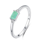 Bague Argent 925 Tourmaline Paraiba
