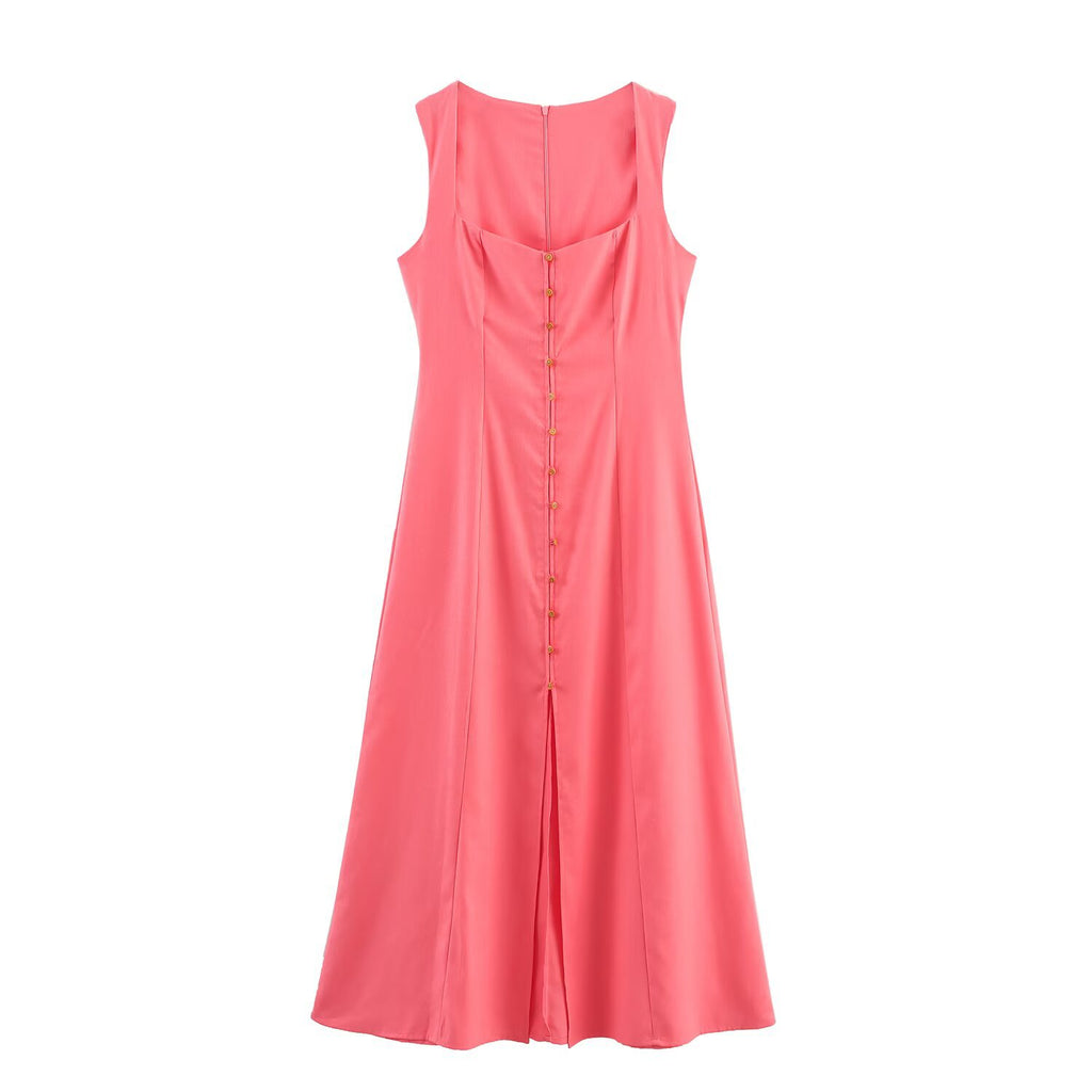 Midi sleeveless dress