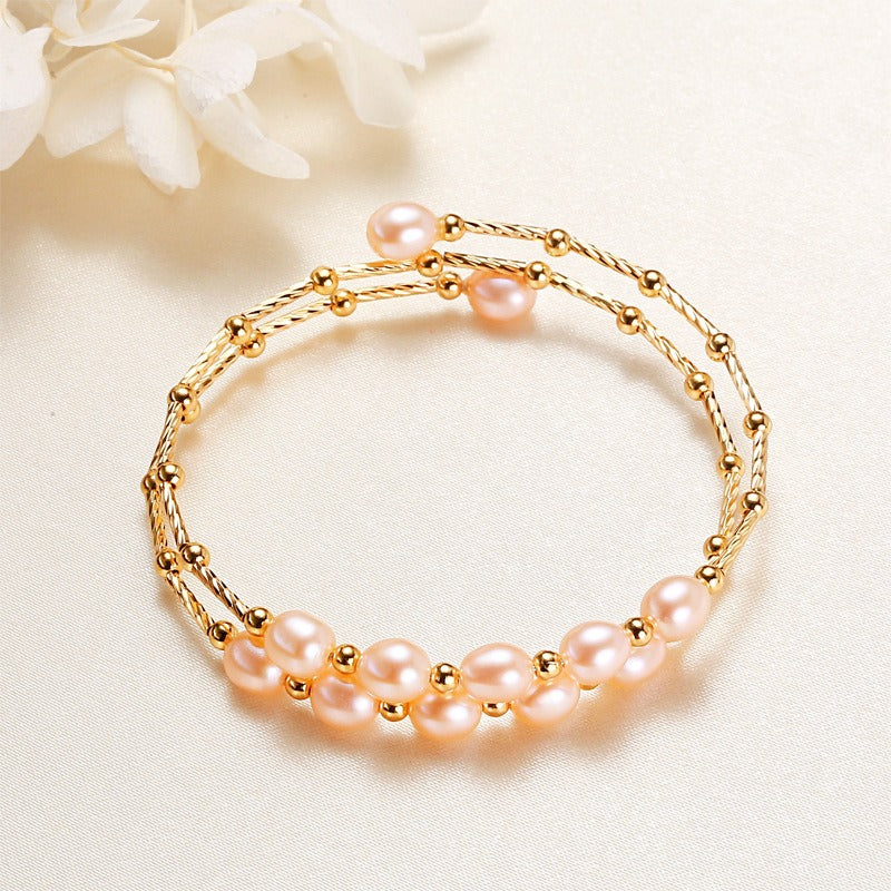 Bracelet Perles Baroques