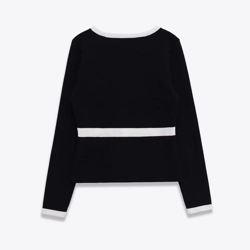 Cardigan Col V