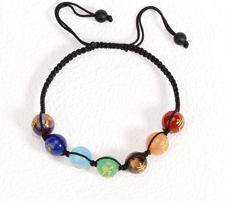 Bracelet Cristal Naturel Tressé