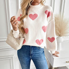 Pull Manches Longues Rose Clair