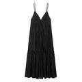 Splicing Midi Strap Dress
