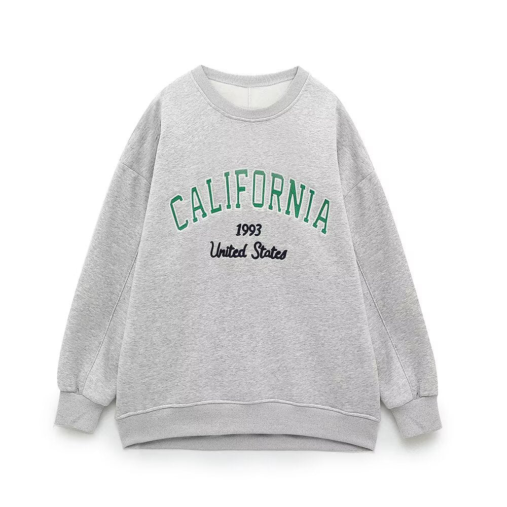 Ensemble sweat à capuche + jogging brodé