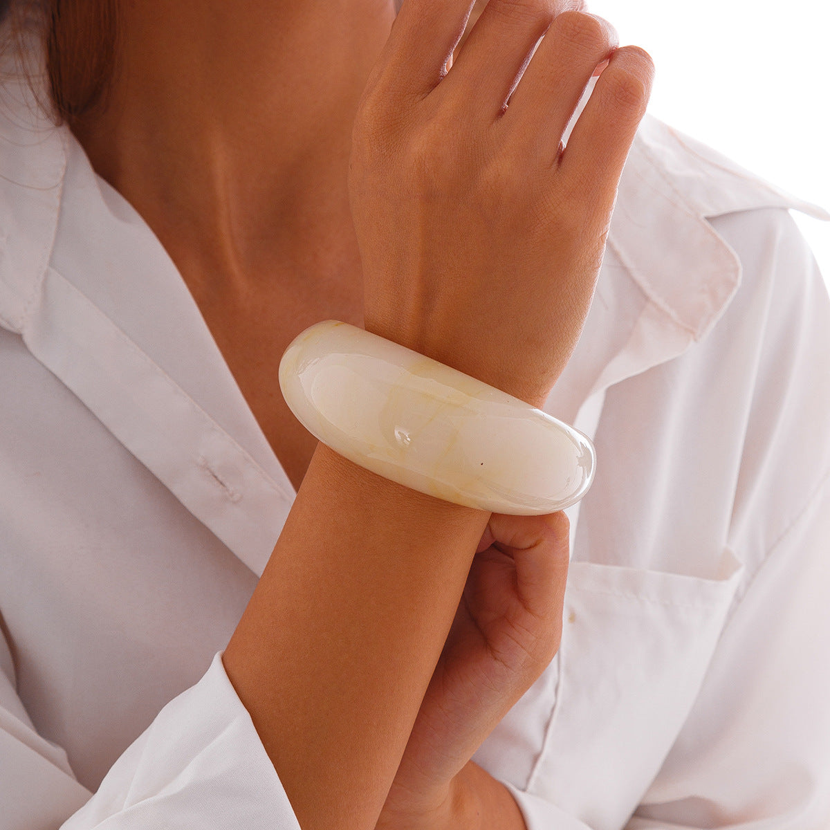 Bracelet Acétate Ondulé