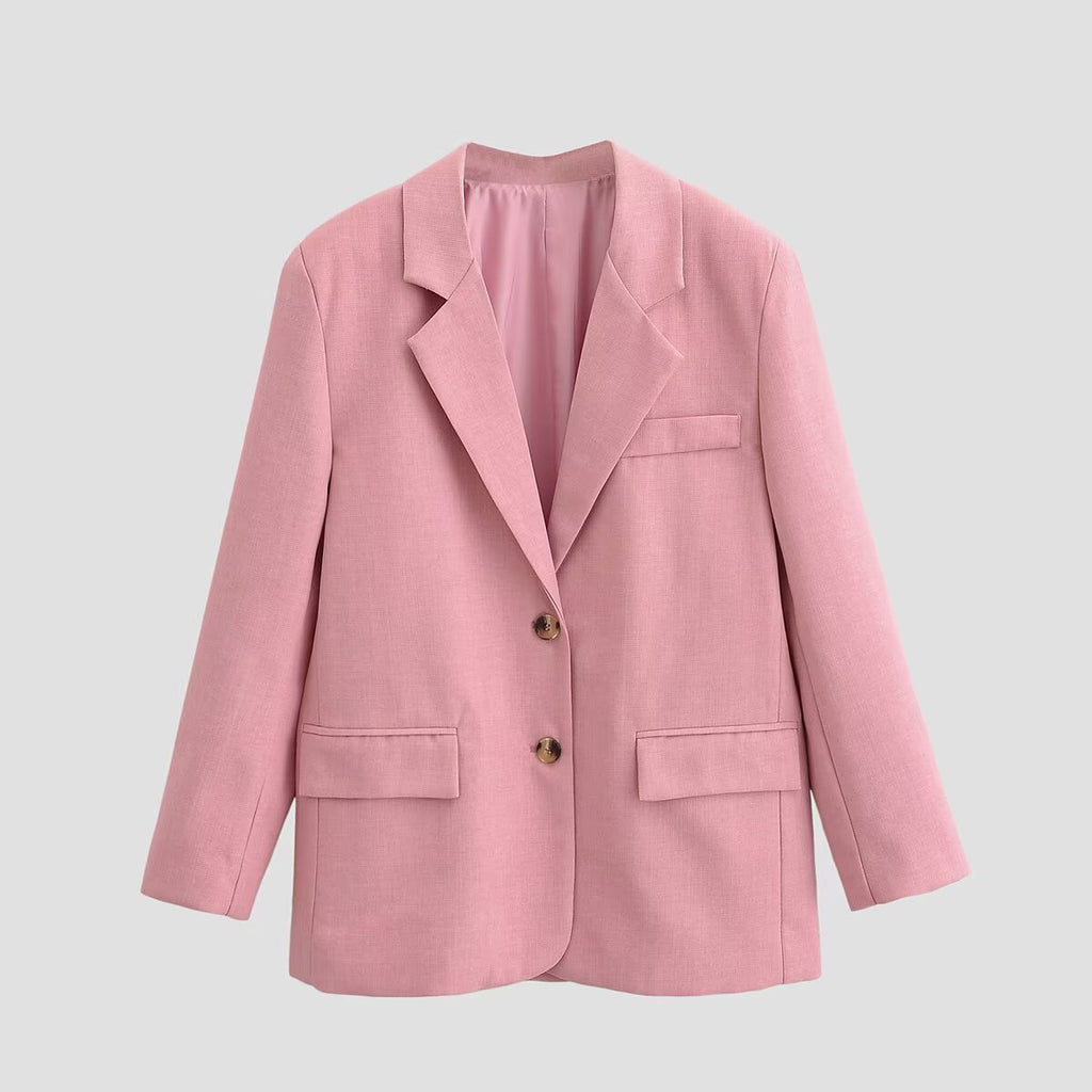 Veste Blazer Rose Douce