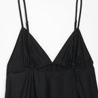 Splicing Midi Strap Dress