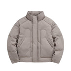 Veste Épaisse Col Mi-Haut