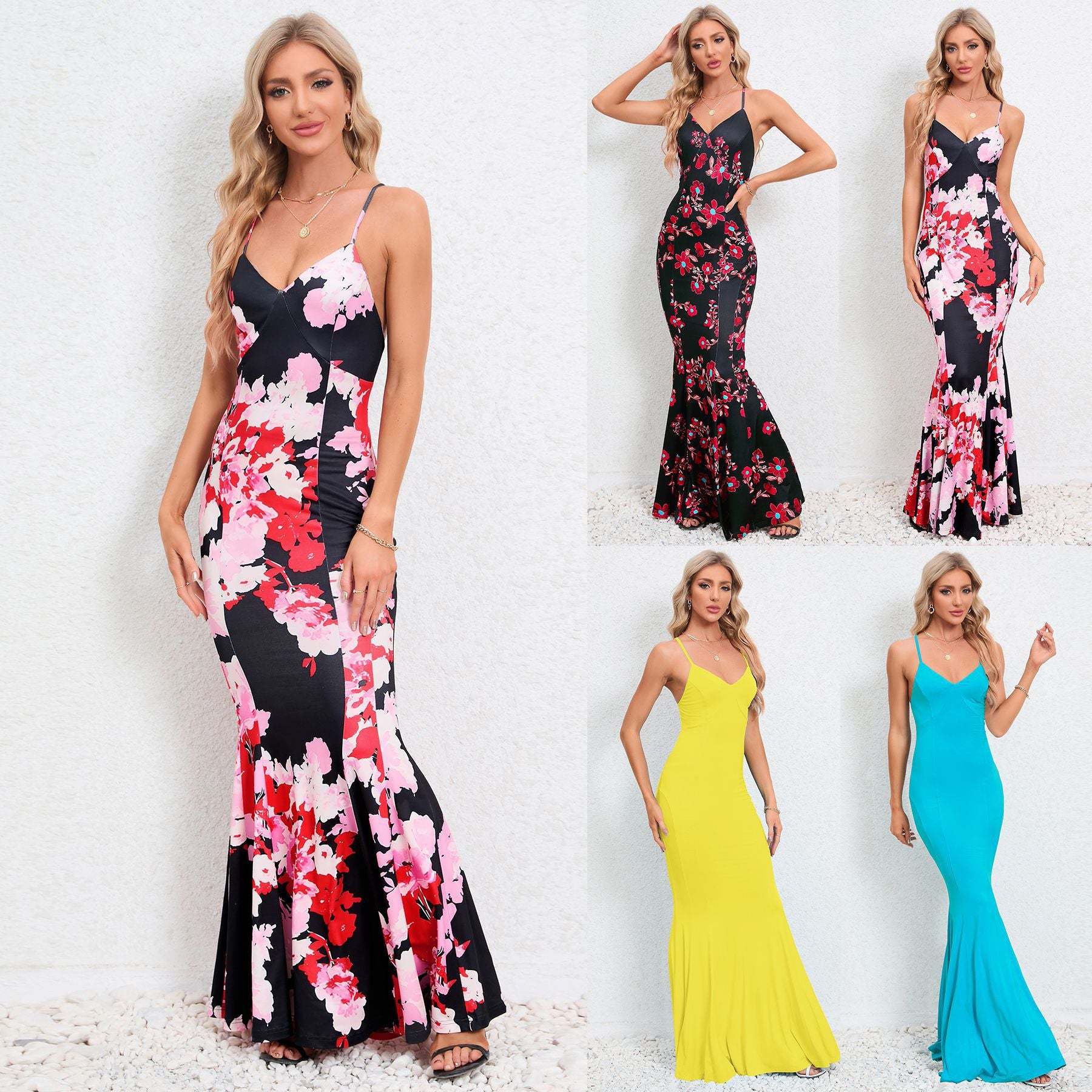 Sexy Fitted Strapless Dress