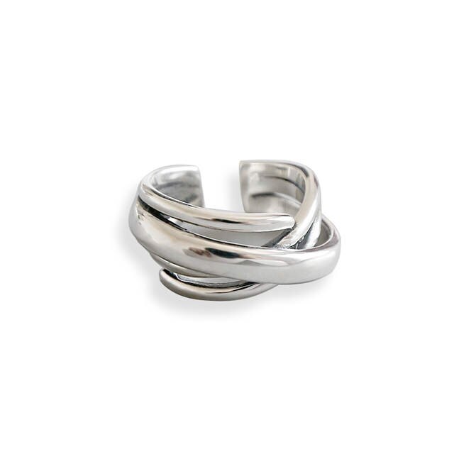 Bague Géométrique Irrégulière