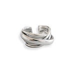 Bague Géométrique Irrégulière