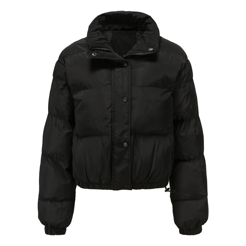 Veste Chaude Col Haut Manches Longues