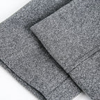 Manteau en laine à col montant et double boutonnage