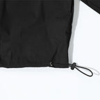 Half zip stand up collar long sleeved shirt