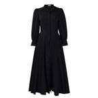Long Sleeve Flared Dress