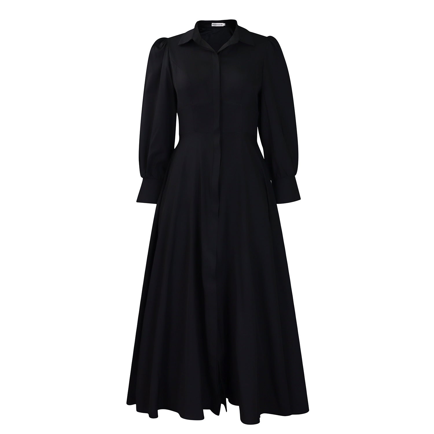 Long Sleeve Flared Dress