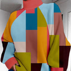 Robe Imprimée Col Haut