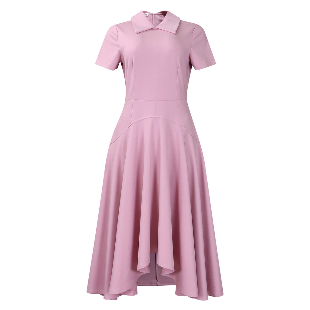 High-Waist A-Line Dress