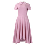 High-Waist A-Line Dress